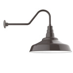 Warehouse Gooseneck Outdoor Wall Light - Architectural Bronze