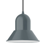 Prima Cord Pendant - Slate Gray / White