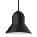 Prima Cord Pendant - Black / White