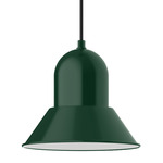 Prima Cord Pendant - Forest Green / White