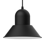 Prima Cord Pendant - Black / White