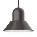 Prima Cord Pendant - Architectural Bronze / White