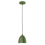 J-Series Jill Cord Hung Pendant - Fern Green