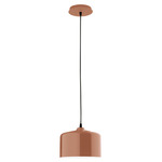 J-Series Julia Cord Hung Pendant - Terracotta