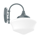 Schoolhouse Wall Sconce - Slate Gray