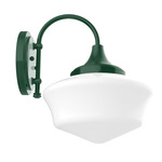 Schoolhouse Wall Sconce - Forest Green