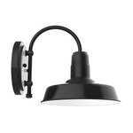 Warehouse Hook Outdoor Wall Light - Black