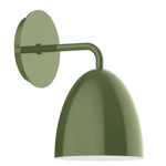 J-Series Jill Curved Arm Wall Light - Fern Green
