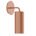 J-Series Jordan Curved Arm Wall Sconce - Terracotta