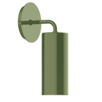J-Series Jordan Curved Arm Wall Sconce - Fern Green