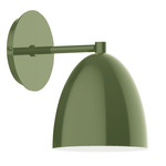 J-Series Jill Straight Arm Wall Light - Fern Green