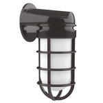 Vaportite Outdoor Wall Sconce - Architectural Bronze / Clear