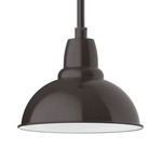 Cafe Stem Outdoor Pendant - Architectural Bronze