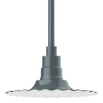 Radial Outdoor Pendant - Slate Gray