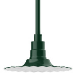 Radial Outdoor Pendant - Forest Green