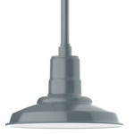 Warehouse Outdoor Pendant - Slate Gray