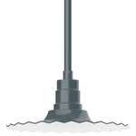 Radial Outdoor Pendant - Slate Gray