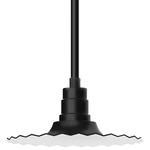 Radial Outdoor Pendant - Black
