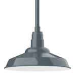 Warehouse Outdoor Pendant - Slate Gray