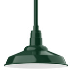 Warehouse Outdoor Pendant - Forest Green