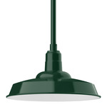 Warehouse Outdoor Pendant - Forest Green