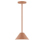 Axis Pinnacle Stem Hung Outdoor Pendant - Terracotta