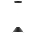 Axis Pinnacle Stem Hung Outdoor Pendant - Black
