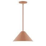 Axis Pinnacle Stem Hung Outdoor Pendant - Terracotta
