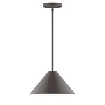 Axis Pinnacle Stem Hung Outdoor Pendant - Architectural Bronze