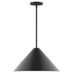 Axis Pinnacle Stem Hung Outdoor Pendant - Black