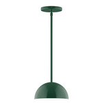 Axis Arcade Stem Hung Pendant - Forest Green