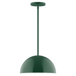 Axis Arcade Stem Hung Pendant - Forest Green