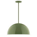 Axis Arcade Stem Hung Pendant - Fern Green
