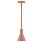 Axis Flare Stem Hung Pendant - Terracotta