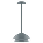 Nest Stem Hung Pendant - Slate Gray