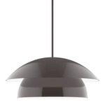 Nest Stem Hung Pendant - Architectural Bronze