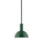 Stack Ray Stem Pendant - Forest Green
