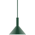 Stack Chase Stem Pendant - Forest Green