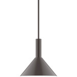 Stack Chase Stem Pendant - Architectural Bronze