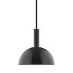 Stack Ray Stem Pendant - Black