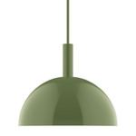 Stack Ray Stem Pendant - Fern Green