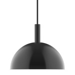 Stack Ray Stem Pendant - Black