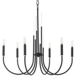 Summit Chandelier - Textured Black