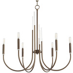 Summit Chandelier - Dark Brass