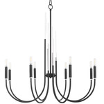 Summit Chandelier - Textured Black