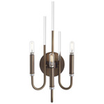 Summit Wall Sconce - Dark Brass