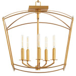 Mantle Dual Mount Pendant - Gold Leaf