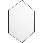 Hexagon Mirror - Matte Black / Mirror