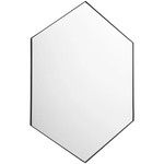 Hexagon Mirror - Matte Black / Mirror