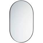 Capsule Mirror - Matte Black / Mirror